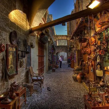 Galini Old Town Rhodes City