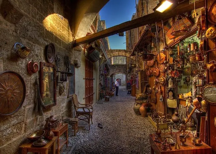 Galini Old Town Rhodes City